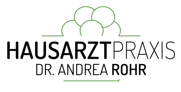 Hausarztpraxis Dr. Andrea Rohr, Gutach, Klimaschutz, Logo grün